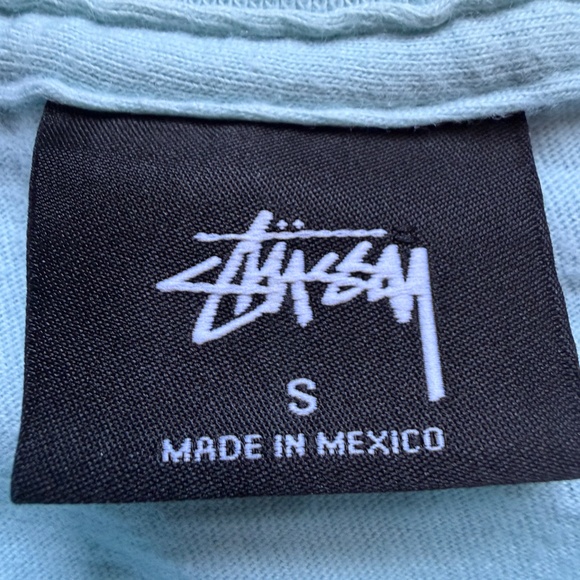 STUSSY Long Sleeve Crew Neck Tshirt Grunge Skate 90s Y2k Indie Urban | Size S - Picture 4 of 13